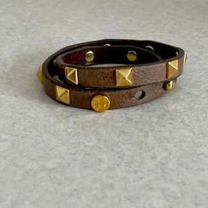 Tory Burch Leather Bracelet